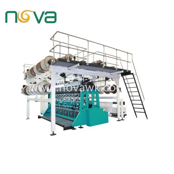 What are the advantages of double needle warp knitting machine?
